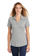 Load image into Gallery viewer, Sport-Tek ® Women's PosiCharge ® Tri-Blend Wicking Polo. LST405