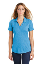 Load image into Gallery viewer, Sport-Tek ® Women's PosiCharge ® Tri-Blend Wicking Polo. LST405