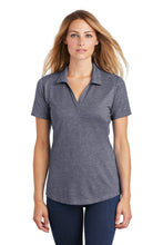 Load image into Gallery viewer, Sport-Tek ® Women's PosiCharge ® Tri-Blend Wicking Polo. LST405