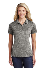 Load image into Gallery viewer, Sport-Tek ® Women's PosiCharge ® Electric Heather Polo. LST590