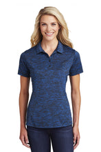 Load image into Gallery viewer, Sport-Tek ® Women's PosiCharge ® Electric Heather Polo. LST590