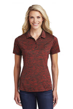 Load image into Gallery viewer, Sport-Tek ® Women's PosiCharge ® Electric Heather Polo. LST590