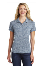 Load image into Gallery viewer, Sport-Tek ® Women's PosiCharge ® Electric Heather Polo. LST590