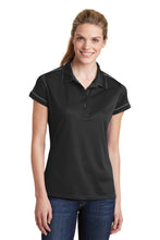 Cargar imagen en el visor de la galería, Sport-Tek ® Women's Contrast Stitch Micropique Sport-Wick® Polo. LST659