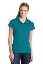 Cargar imagen en el visor de la galería, Sport-Tek ® Women's Contrast Stitch Micropique Sport-Wick® Polo. LST659