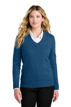 Load image into Gallery viewer, Port Authority ® Women's Easy Care V-Neck Sweater LSW2850