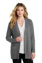 Load image into Gallery viewer, Port Authority ® Women's Easy Care Open-Front Cardigan Sweater LSW2890