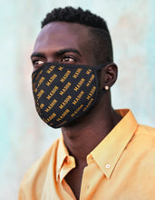 Load image into Gallery viewer, MASON PRINTED FACE MASK w/ FILTER POCKET