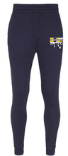 Cargar imagen en el visor de la galería, Joggers azul marino Drip HBCU de la Universidad Estatal A&T de Carolina del Norte