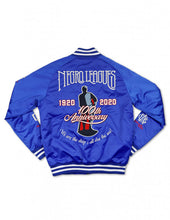 Cargar imagen en el visor de la galería, NLBM CENTENNIAL SATIN BASEBALL JACKET