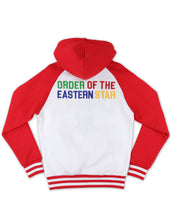 Load image into Gallery viewer, ORDER OF THE EASTERN STAR TWO-TONE PULLOVER HOODIE