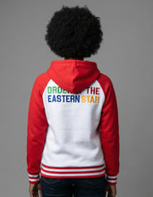 Load image into Gallery viewer, ORDER OF THE EASTERN STAR TWO-TONE PULLOVER HOODIE