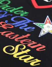 Cargar imagen en el visor de la galería, CAMISETA OES CON CUELLO EN V_NEGRO