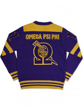 Load image into Gallery viewer, OMEGA PSI PHI V-NECK SWEATER