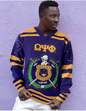 Load image into Gallery viewer, OMEGA PSI PHI V-NECK SWEATER