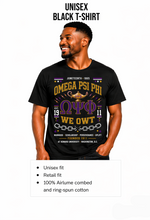 Cargar imagen en el visor de la galería, Omega Psi Phi Juneteenth T-Shirt 26