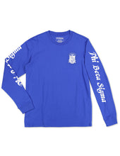 Load image into Gallery viewer, PHI BETA SIGMA LONG SLEEVE TEE