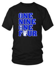Load image into Gallery viewer, Phi Beta Sigma One Nine One Four Embossed T-Shirt