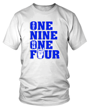 Load image into Gallery viewer, Phi Beta Sigma One Nine One Four Embossed T-Shirt