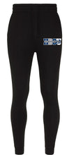 Load image into Gallery viewer, Saint Augustine's University HBCU Drip Joggers (Black)
