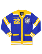 Cargar imagen en el visor de la galería, Sigma Gamma RHO WOOL SWEATER CARDIGAN