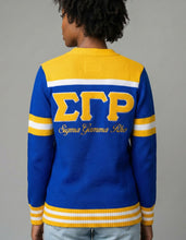 Cargar imagen en el visor de la galería, Sigma Gamma RHO WOOL SWEATER CARDIGAN