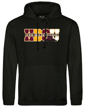 Load image into Gallery viewer, Shaw University HBCU Drip Hoodie (Black)