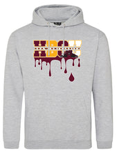 Load image into Gallery viewer, Shaw University HBCU Drip Hoodie (Grey)