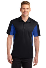 Load image into Gallery viewer, Sport-Tek ® Tall Side Blocked Micropique Sport-Wick ® Polo. TST655