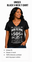 Load image into Gallery viewer, Swing Phi Swing Juneteenth T-Shirt 26