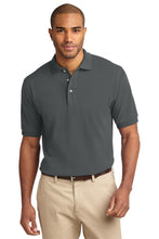 Load image into Gallery viewer, Port Authority ® Tall Heavyweight Cotton Pique Polo. TLK420