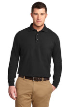 Load image into Gallery viewer, Port Authority ® Tall Silk Touch™ Long Sleeve Polo. TLK500LS