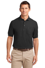 Load image into Gallery viewer, Port Authority ® Tall Silk Touch™ Polo with Pocket. TLK500P