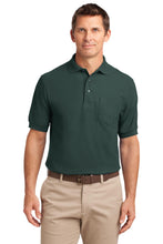 Load image into Gallery viewer, Port Authority ® Tall Silk Touch™ Polo with Pocket. TLK500P