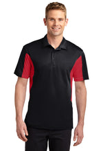 Load image into Gallery viewer, Sport-Tek ® Tall Side Blocked Micropique Sport-Wick ® Polo. TST655