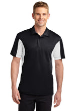 Load image into Gallery viewer, Sport-Tek ® Tall Side Blocked Micropique Sport-Wick ® Polo. TST655