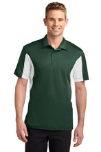 Load image into Gallery viewer, Sport-Tek ® Tall Side Blocked Micropique Sport-Wick ® Polo. TST655