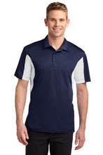 Load image into Gallery viewer, Sport-Tek ® Tall Side Blocked Micropique Sport-Wick ® Polo. TST655
