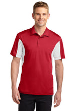 Load image into Gallery viewer, Sport-Tek ® Tall Side Blocked Micropique Sport-Wick ® Polo. TST655