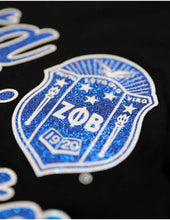 Load image into Gallery viewer, ZETA PHI BETA LONG SLEEVE TEE_BLACK