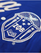 Load image into Gallery viewer, ZETA PHI BETA LONG SLEEVE TEE_ROYAL BLUE
