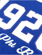 Load image into Gallery viewer, ZETA PHI BETA LONG SLEEVE TEE_ROYAL BLUE