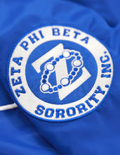 Load image into Gallery viewer, ZETA PHI BETA BOMBER JACKET