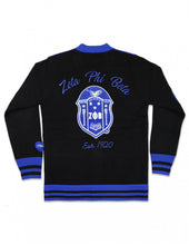 Load image into Gallery viewer, ZETA PHI BETA BUTTON DOWN SWEATER