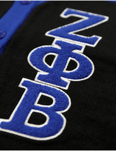 Load image into Gallery viewer, ZETA PHI BETA BUTTON DOWN SWEATER