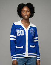 Cargar imagen en el visor de la galería, ZETA PHI BETA WOOL SWEATER CARDIGAN