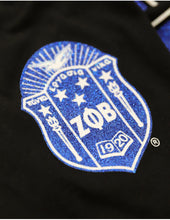 Load image into Gallery viewer, Zeta Phi Beta LONG SLEEVE_BLACK