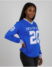 Cargar imagen en el visor de la galería, Zeta Phi Beta LONG SLEEVE_ROYAL BLUE