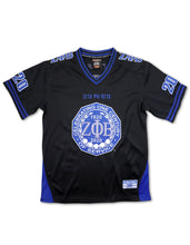 Load image into Gallery viewer, ZETA PHI BETA CENTENNIAL FOOTBALL JERSEY