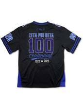 Load image into Gallery viewer, ZETA PHI BETA CENTENNIAL FOOTBALL JERSEY